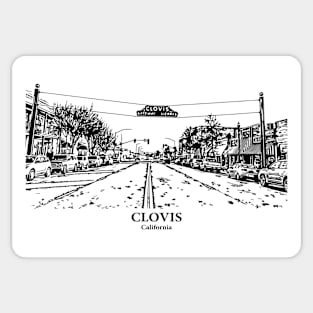 Clovis - California Sticker